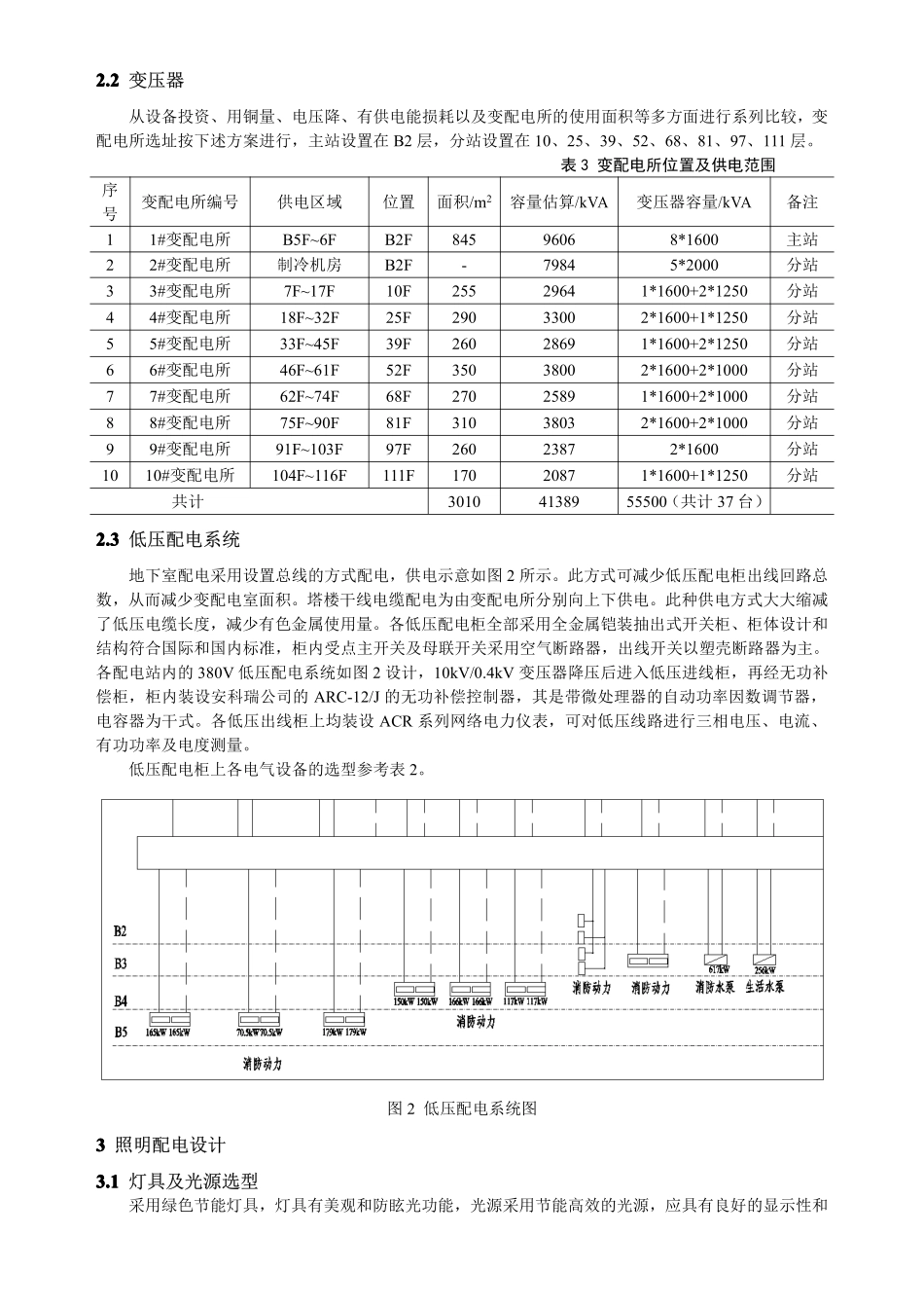 智能供配电系统在金融中心的设计与应用_第3页