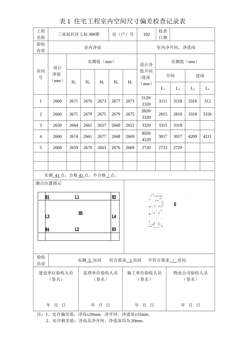 分户验收层高、开间_第2页