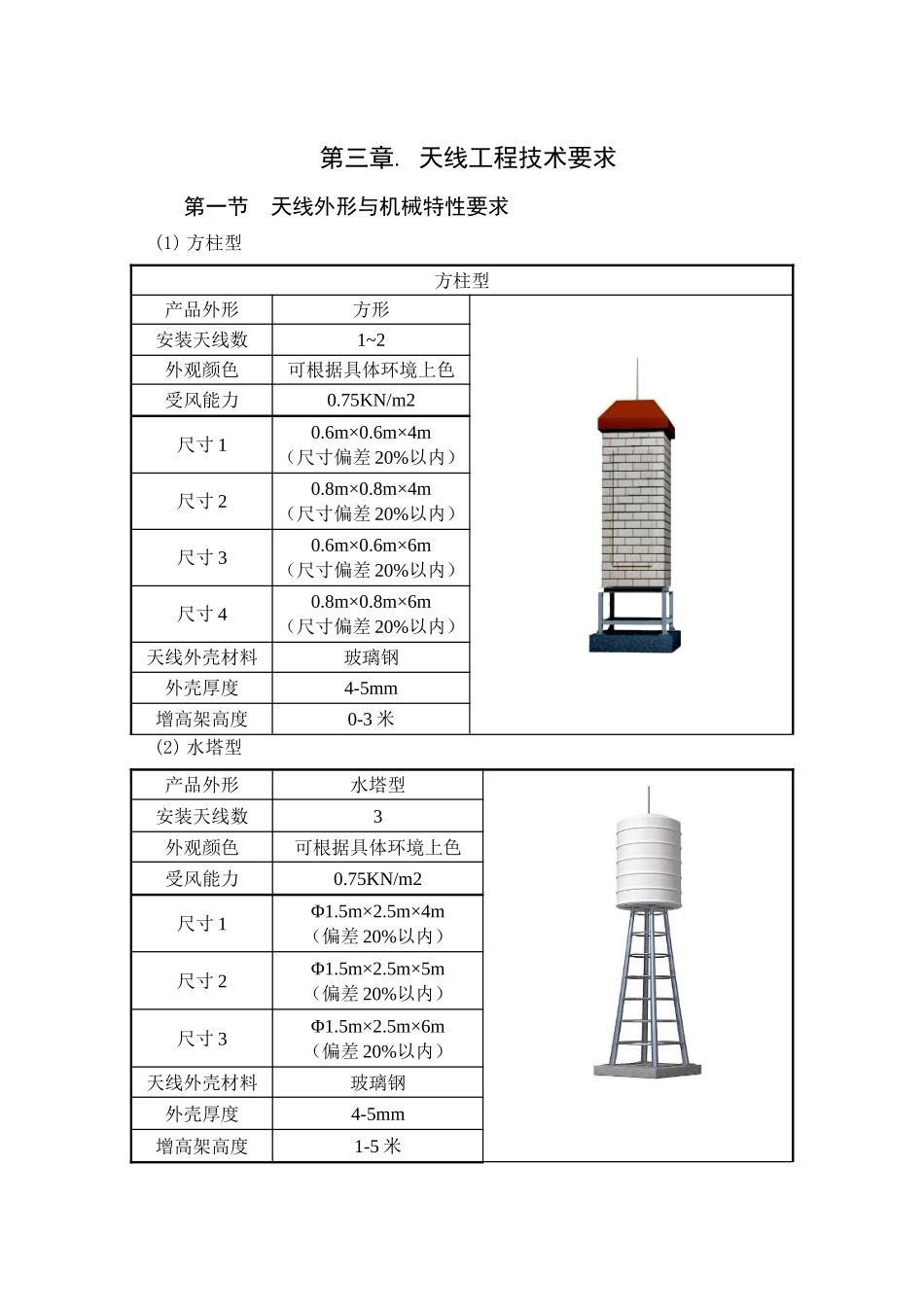 广东铁塔美化罩技术规范_第1页
