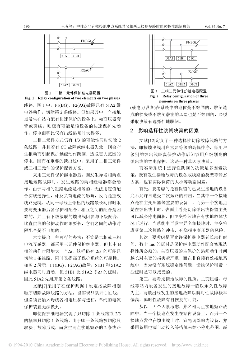 中性点非有效接地电力系统异名相两点_第2页