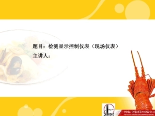 现场测量控制仪表