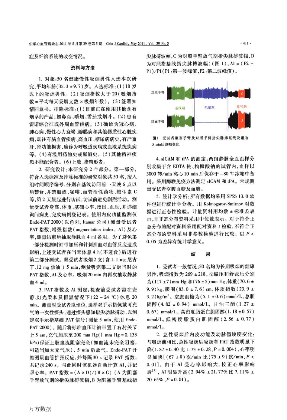 外周动脉张力测定健康慢性吸烟者吸烟后血管功能急性改变(北大人民医院)_第2页