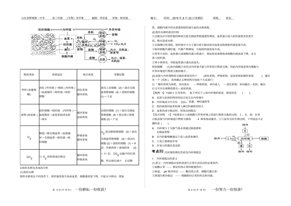 人体内环境和稳态解读_第2页