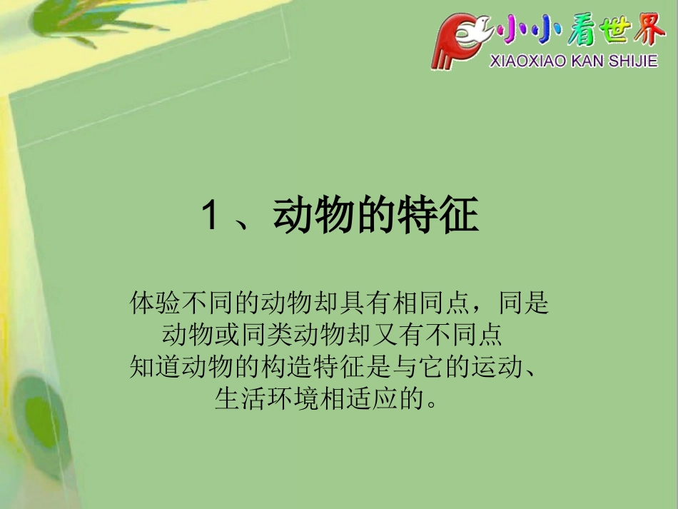 有趣的动物吉尼斯_第1页