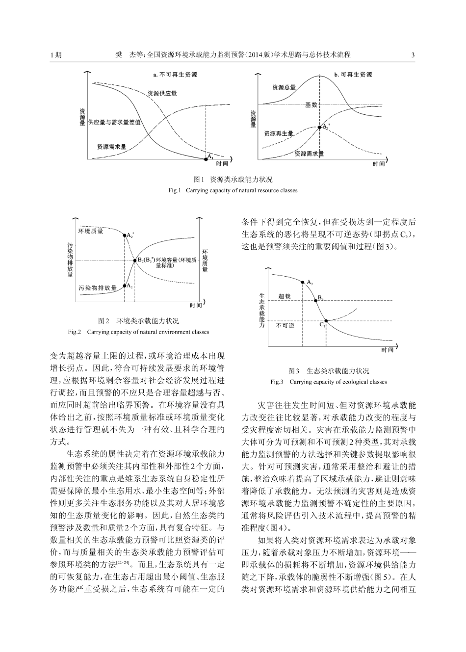 全国资源环境承载能力监测预警(2014版)学术思路与总体技术流程_第3页