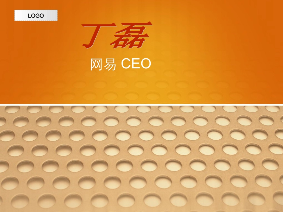 网络神话的缔造者丁磊_第1页