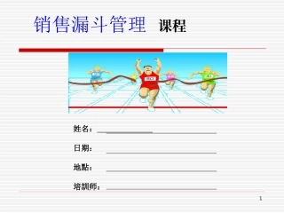 销售漏斗管理