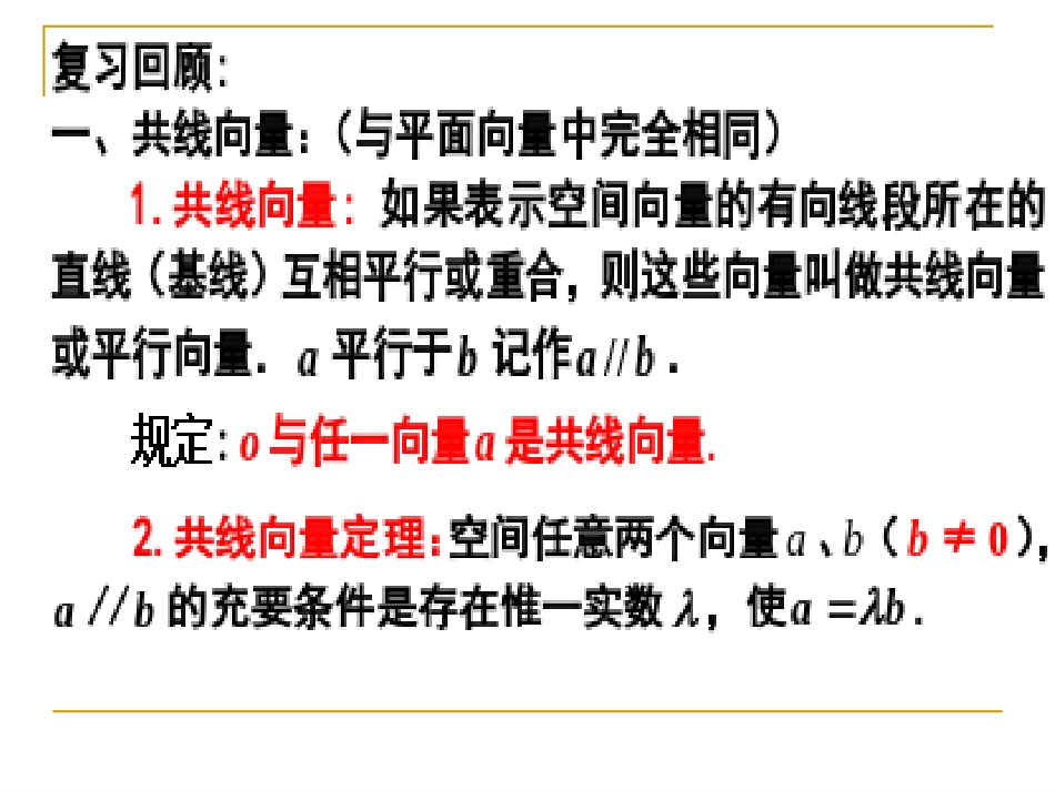 共线向量与共面向量(2课时)_第2页