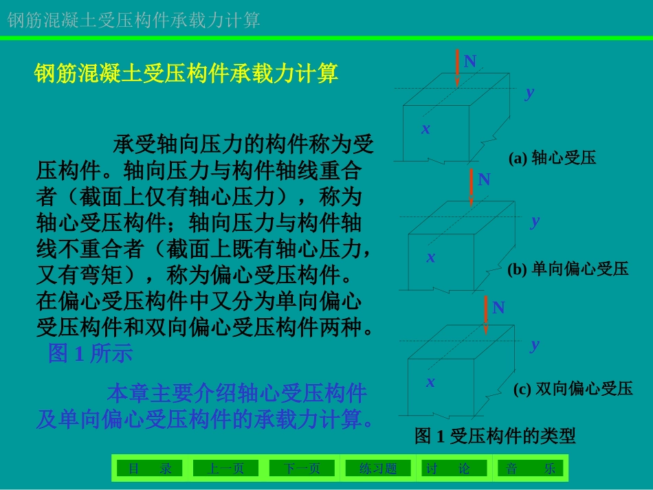 钢筋混凝土纵向受力构件计算_第1页