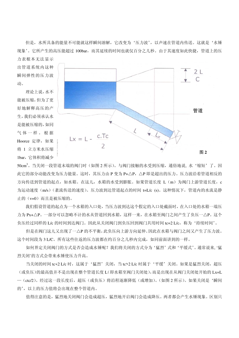 冷热水管的水锤现象_第2页
