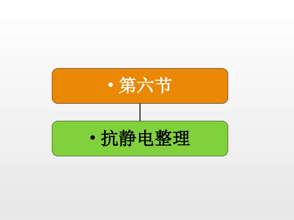 纺织品抗静电整理_第1页