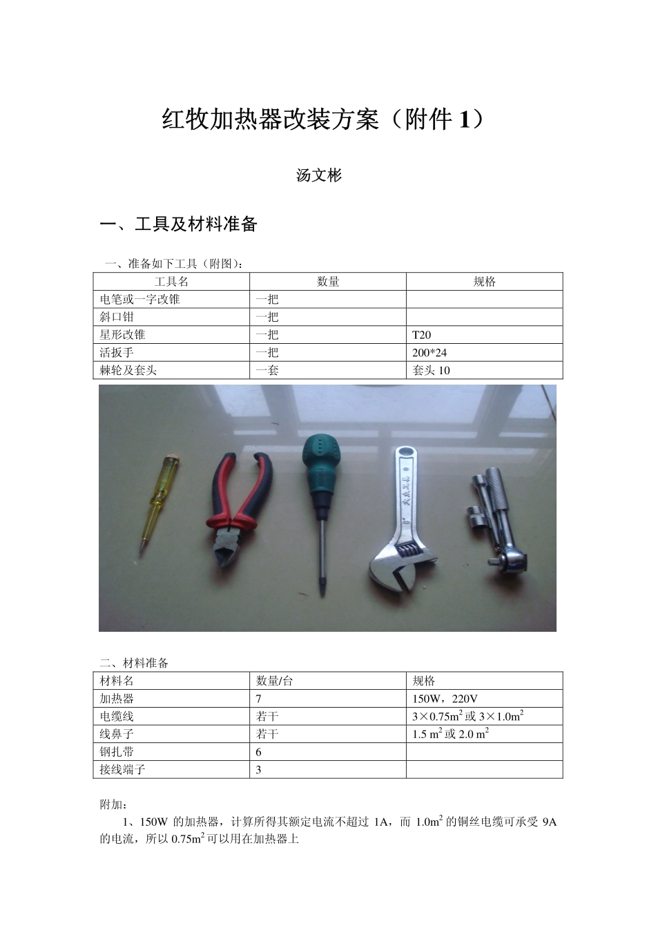 红牧加热器改造过程_第1页