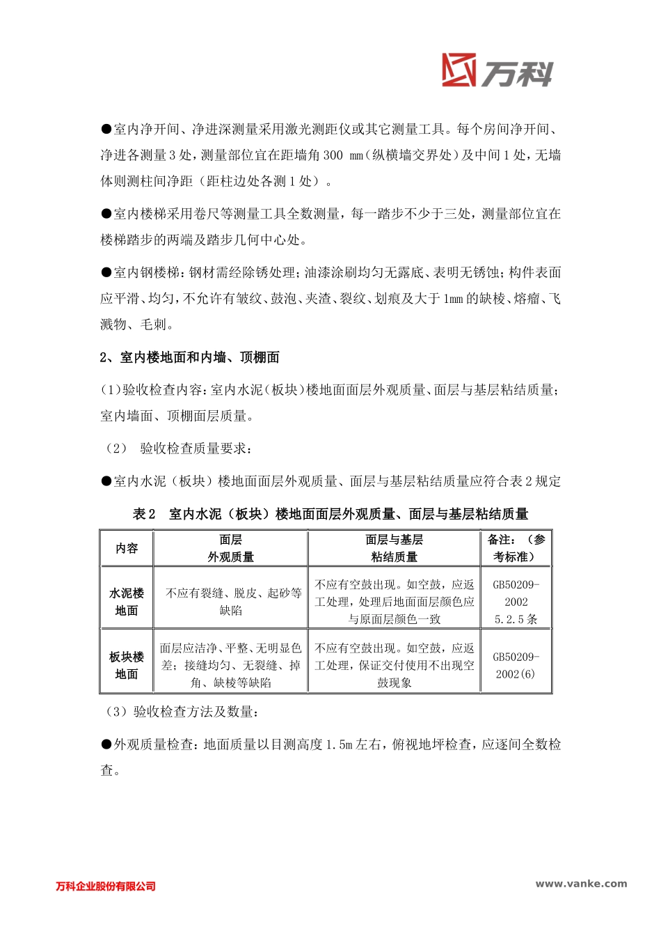 分户验收细部检查标准_第2页
