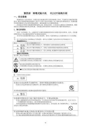 第四讲  转塔式贴片机   FUJICP7结构介绍