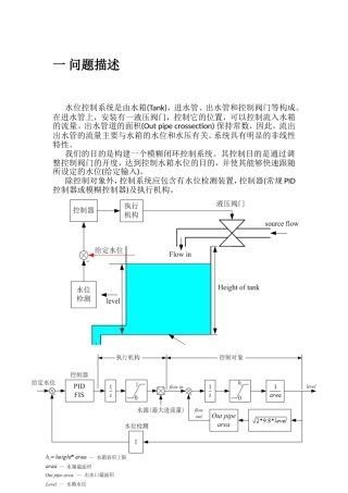 水箱液位matlab模糊控制例程sltank详解
