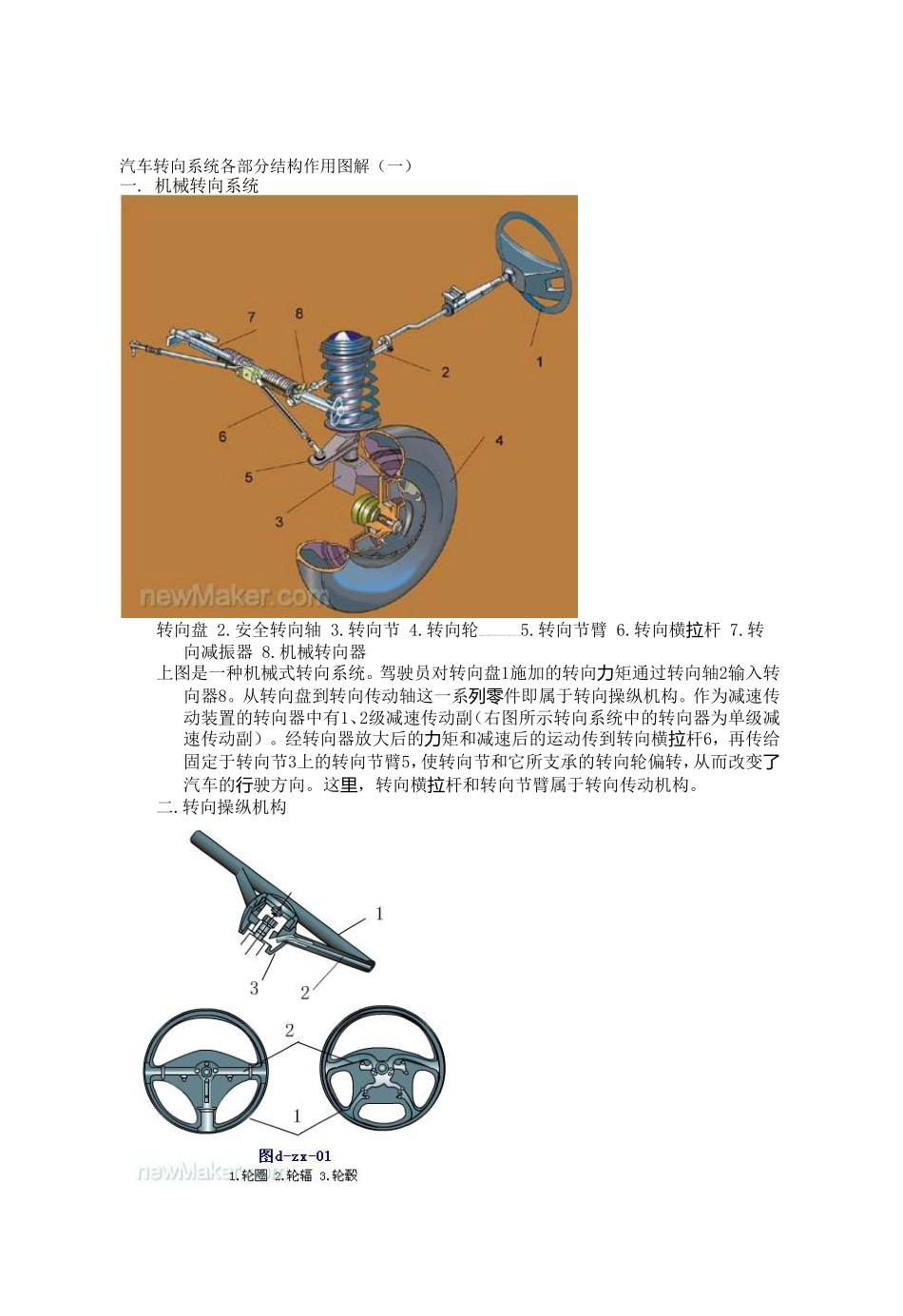 转向系统设计及简介_第1页