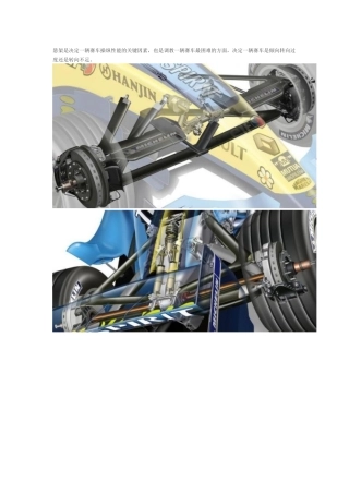 拉杆悬挂与推杆悬挂