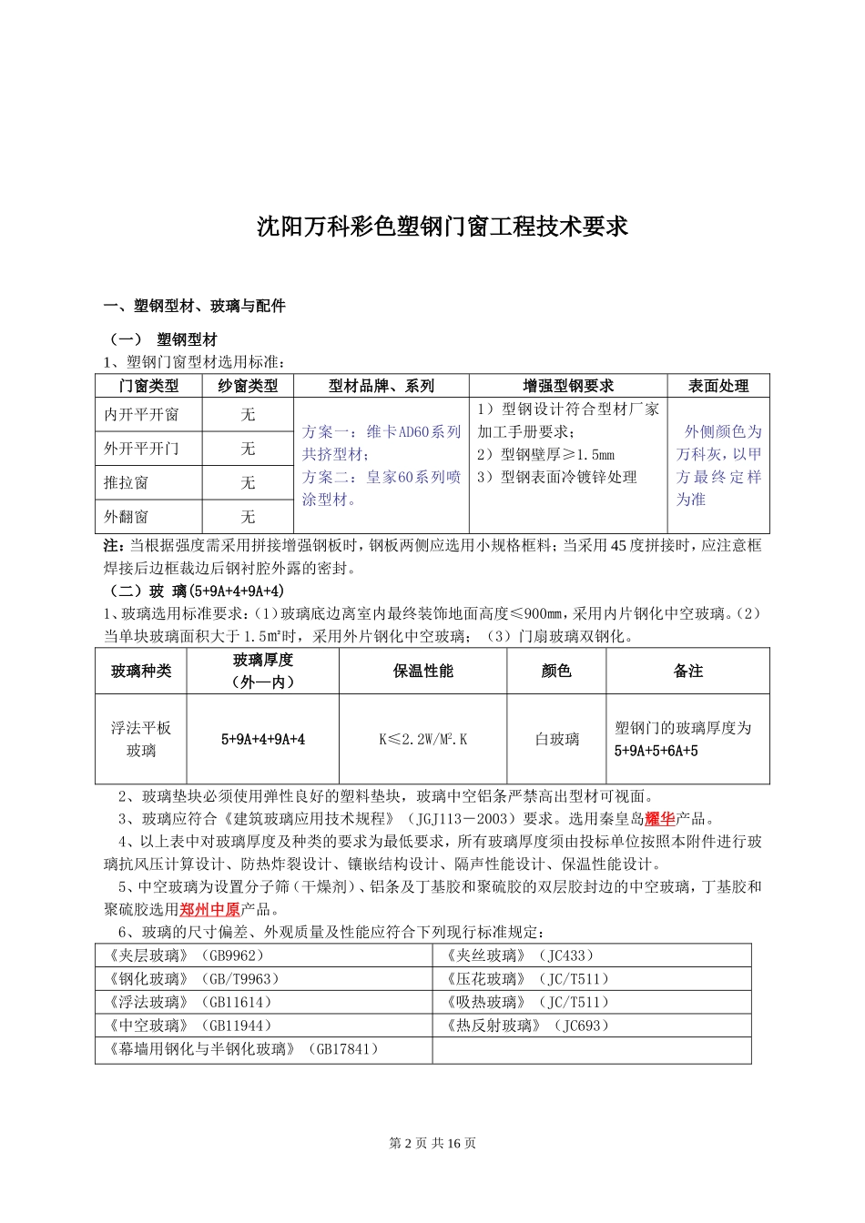门窗技术要求_第2页