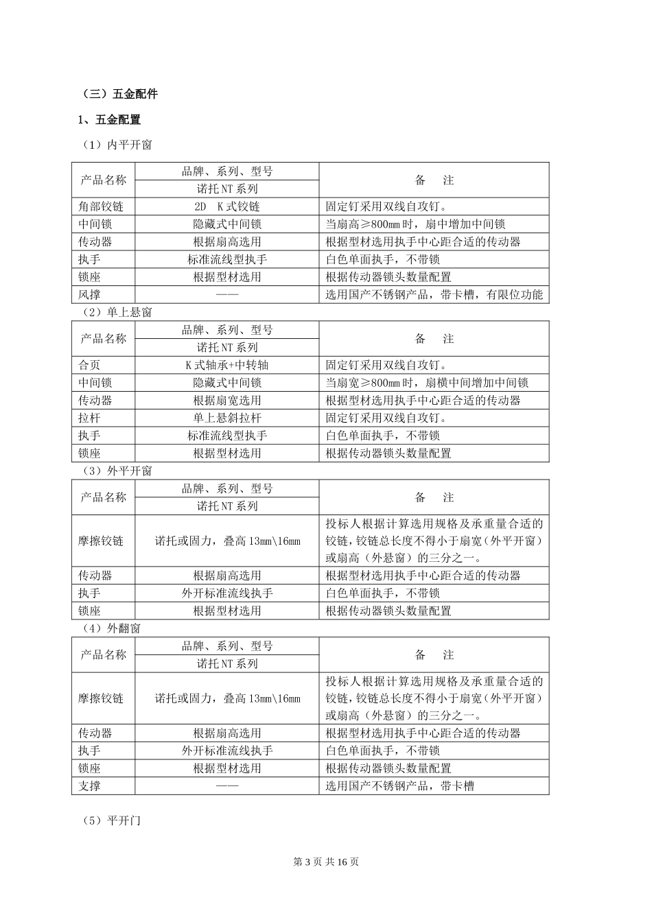 门窗技术要求_第3页