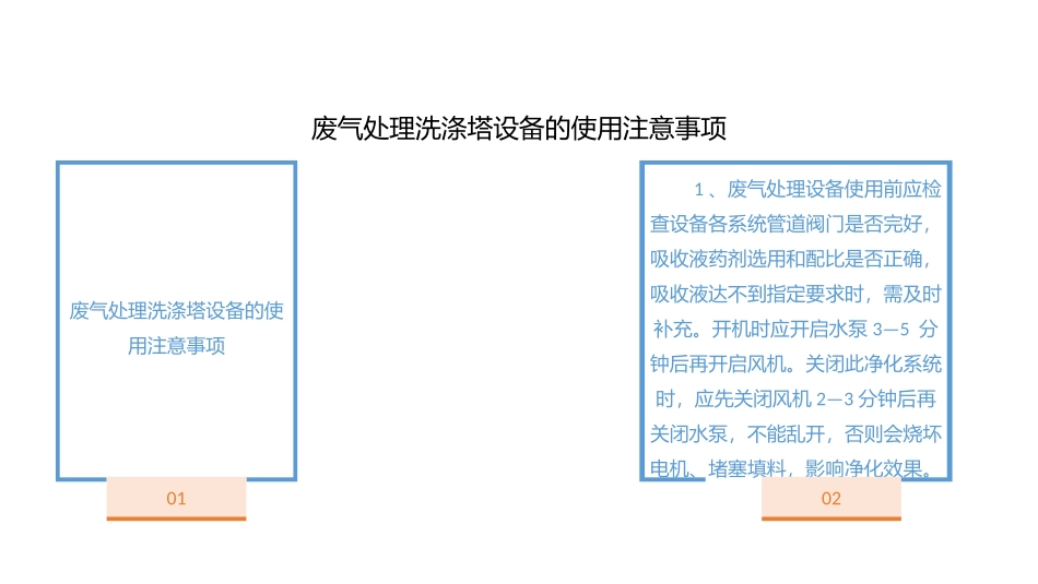 废气处理洗涤塔设备的使用注意事项_第3页