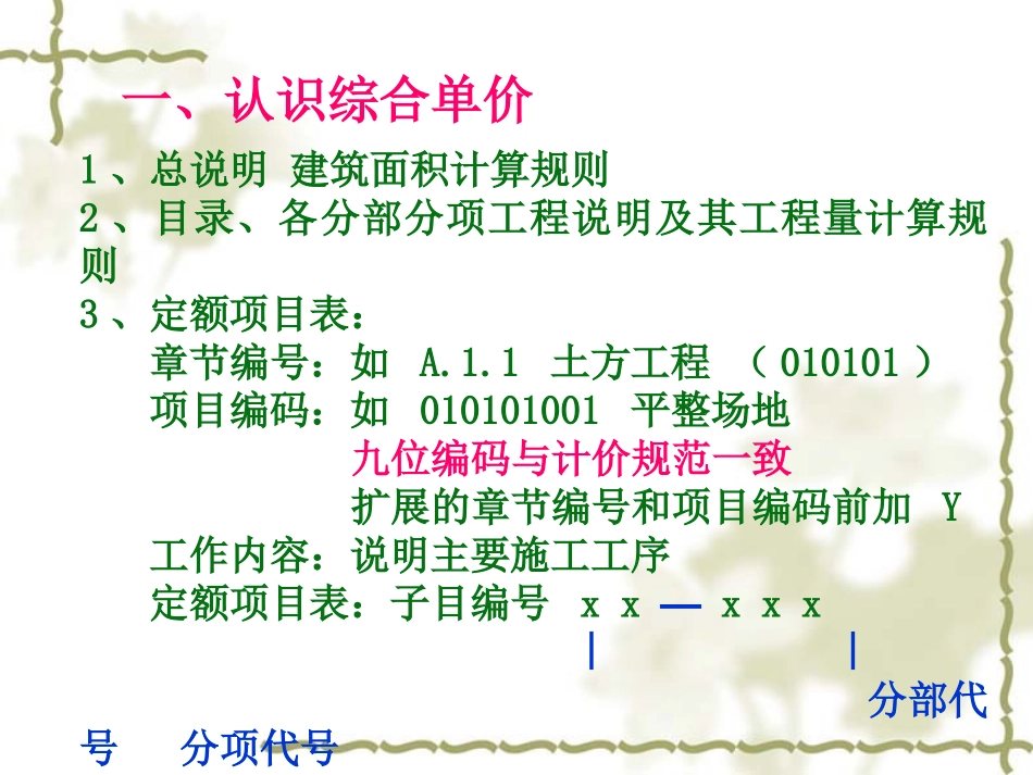 认识定额综合单价_第2页