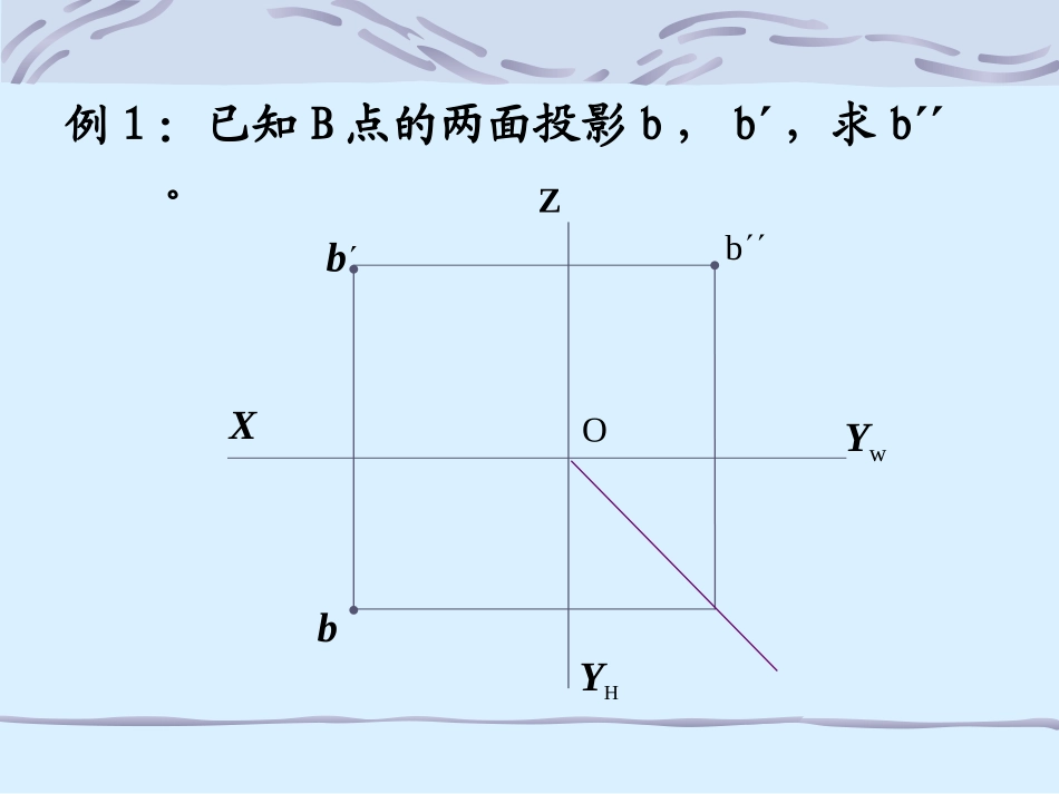 工程制图,点面线空间关系_第3页