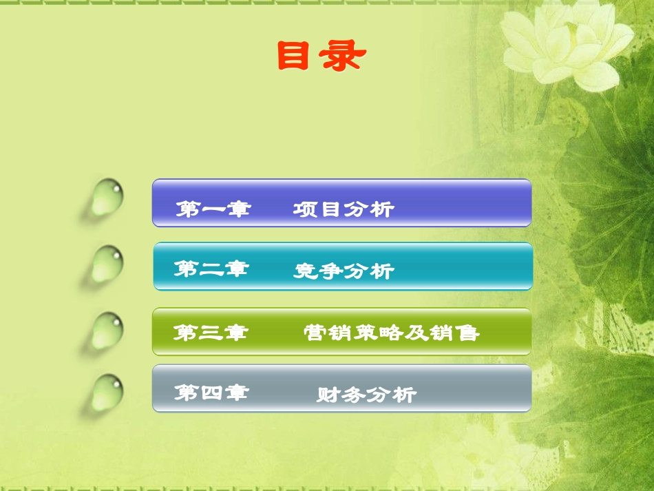 阳光餐厅创业策划书 PPT_第2页