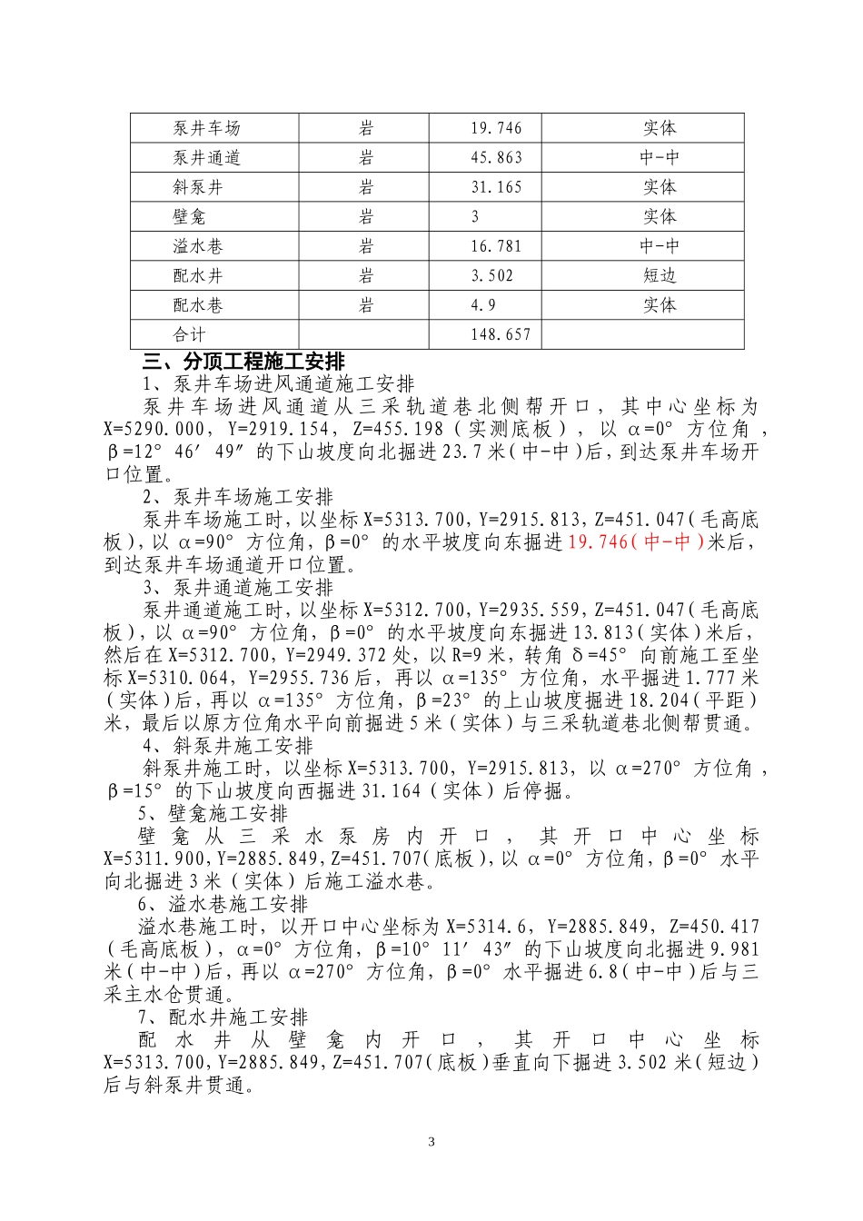 三采强排水泵房作业规程_第3页