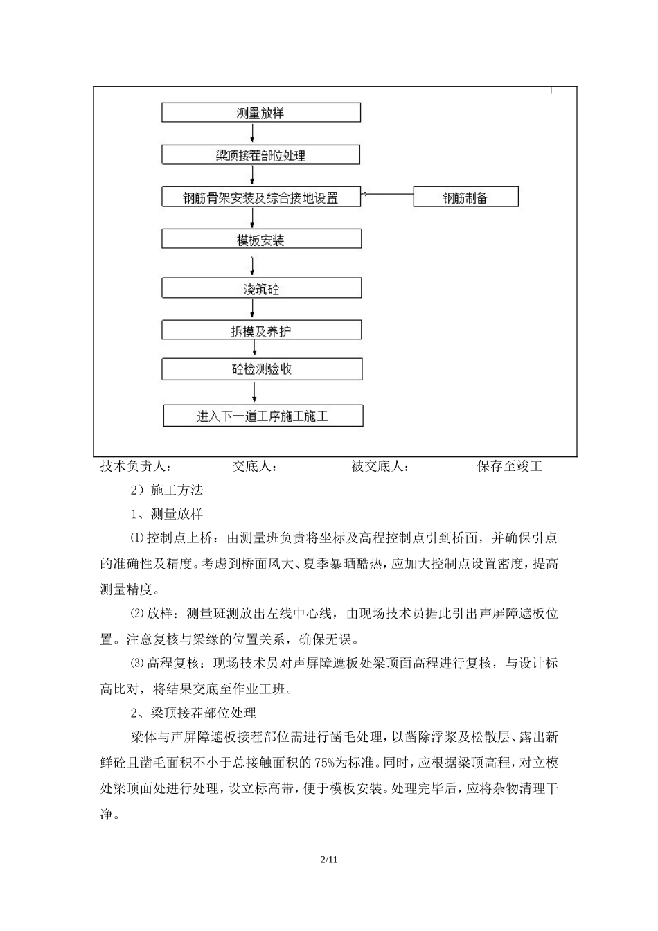跨青银高速公路特大桥现浇声屏障(项目部级)_第2页