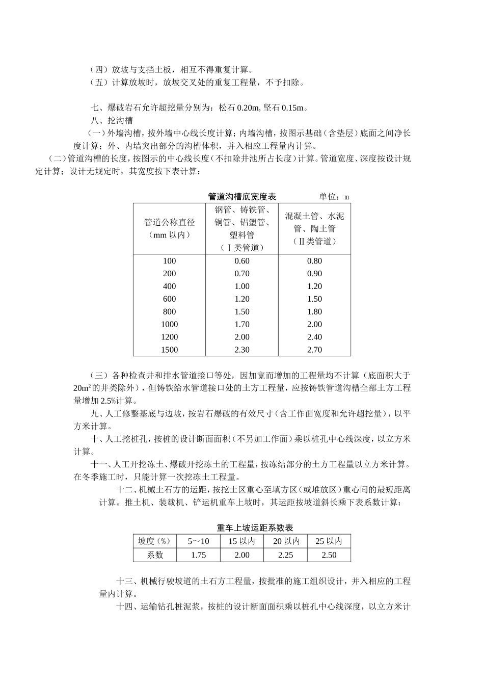 山东省土建工程计算规则_第3页