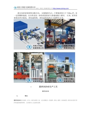 金牌企业蒸养灰砂砖生产工艺
