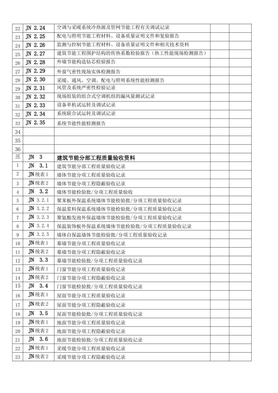 节能验收资料全套_第2页