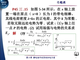 物理学课件第06章 习题课(江南大学)