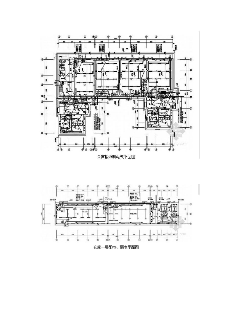 工业厂房电气施工图纸_第3页