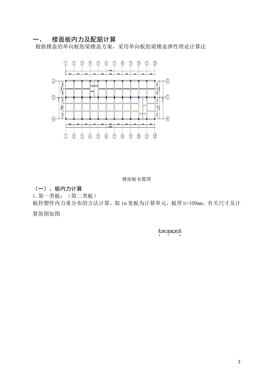 第九章   楼面现浇板及次梁设计_第2页