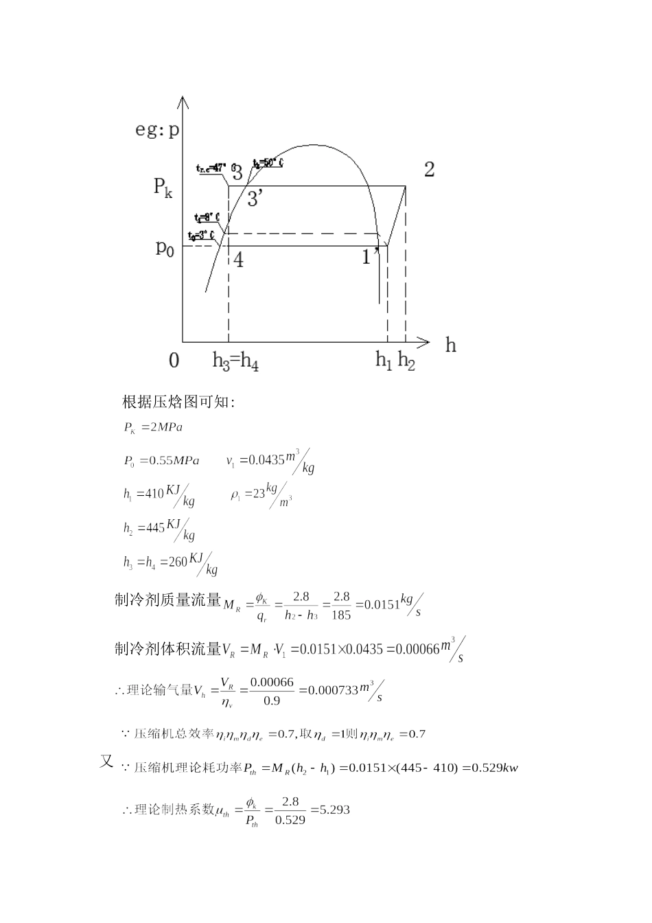 空气调节用制冷技术部分课后题及答案_第2页