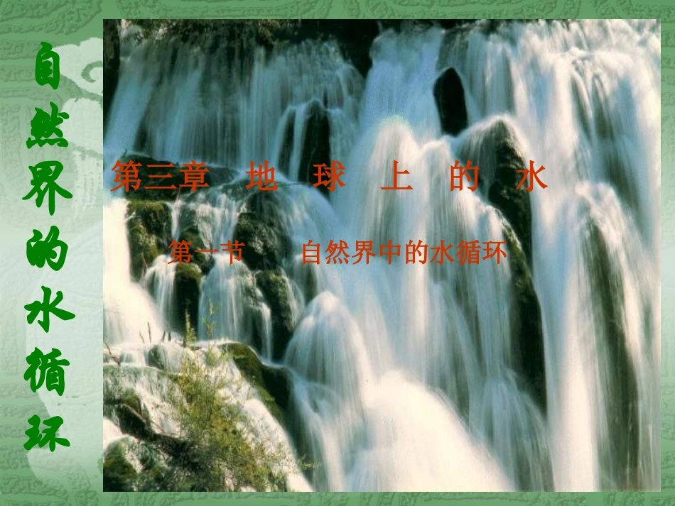 第一节自然界的水循环_第3页