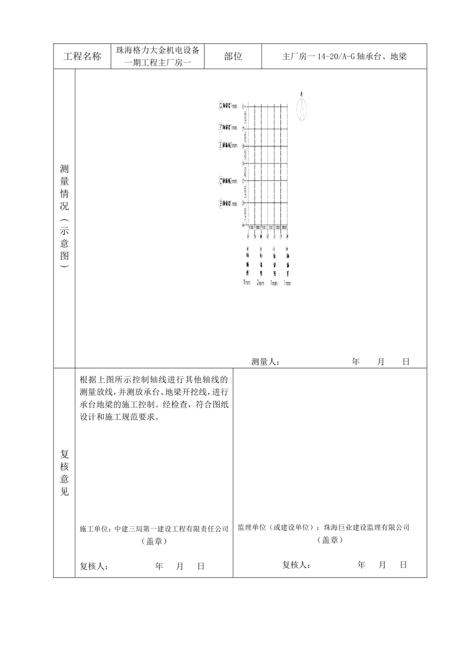 工程基线复核表_第3页