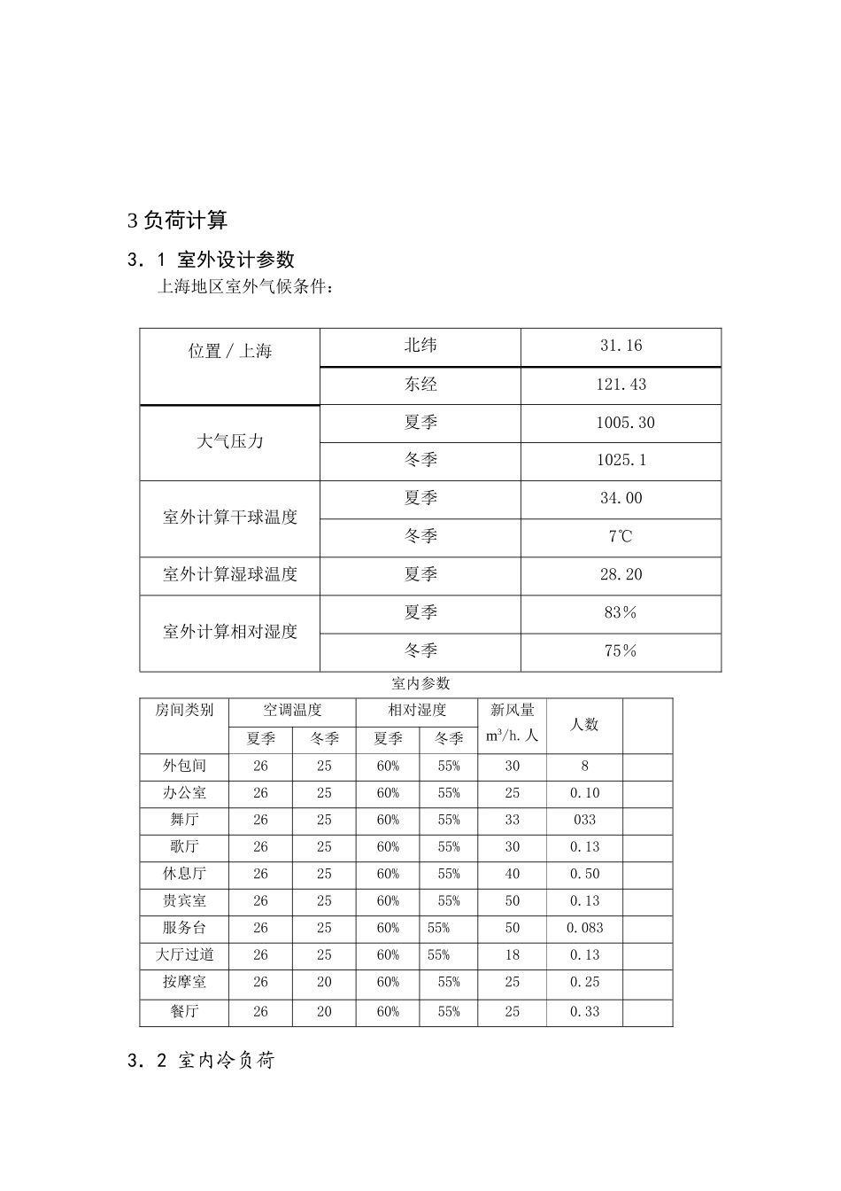 冷负荷计算表_第1页