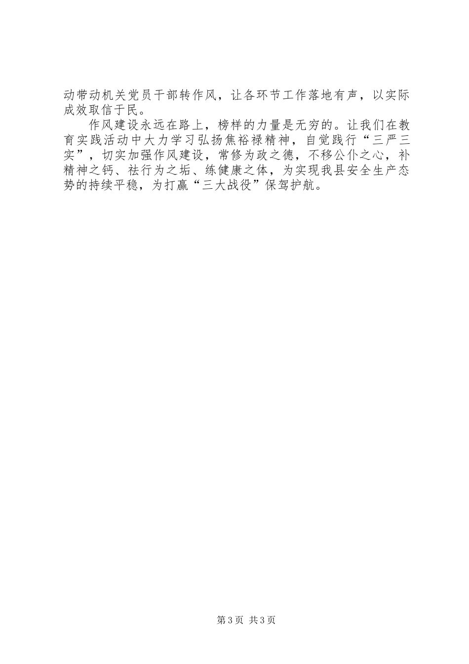 党组书记践行“三严三实”工作报告_第3页