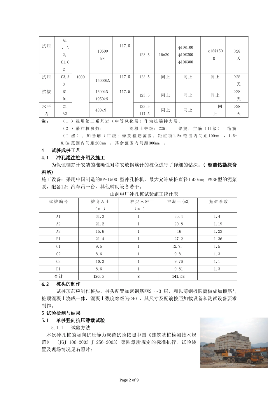 试桩及桩基承载力评价_第2页