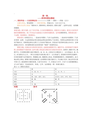 易学的理论基础