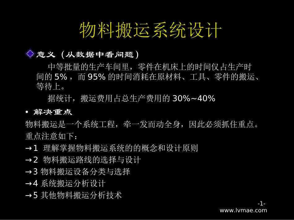 物流搬运系统设计_第1页