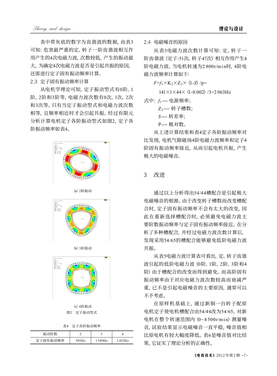 合适的槽配合降低变频调速电动机电磁噪音_第3页