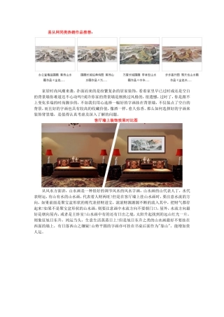 电视背景墙挂什么字画 常见问题解答