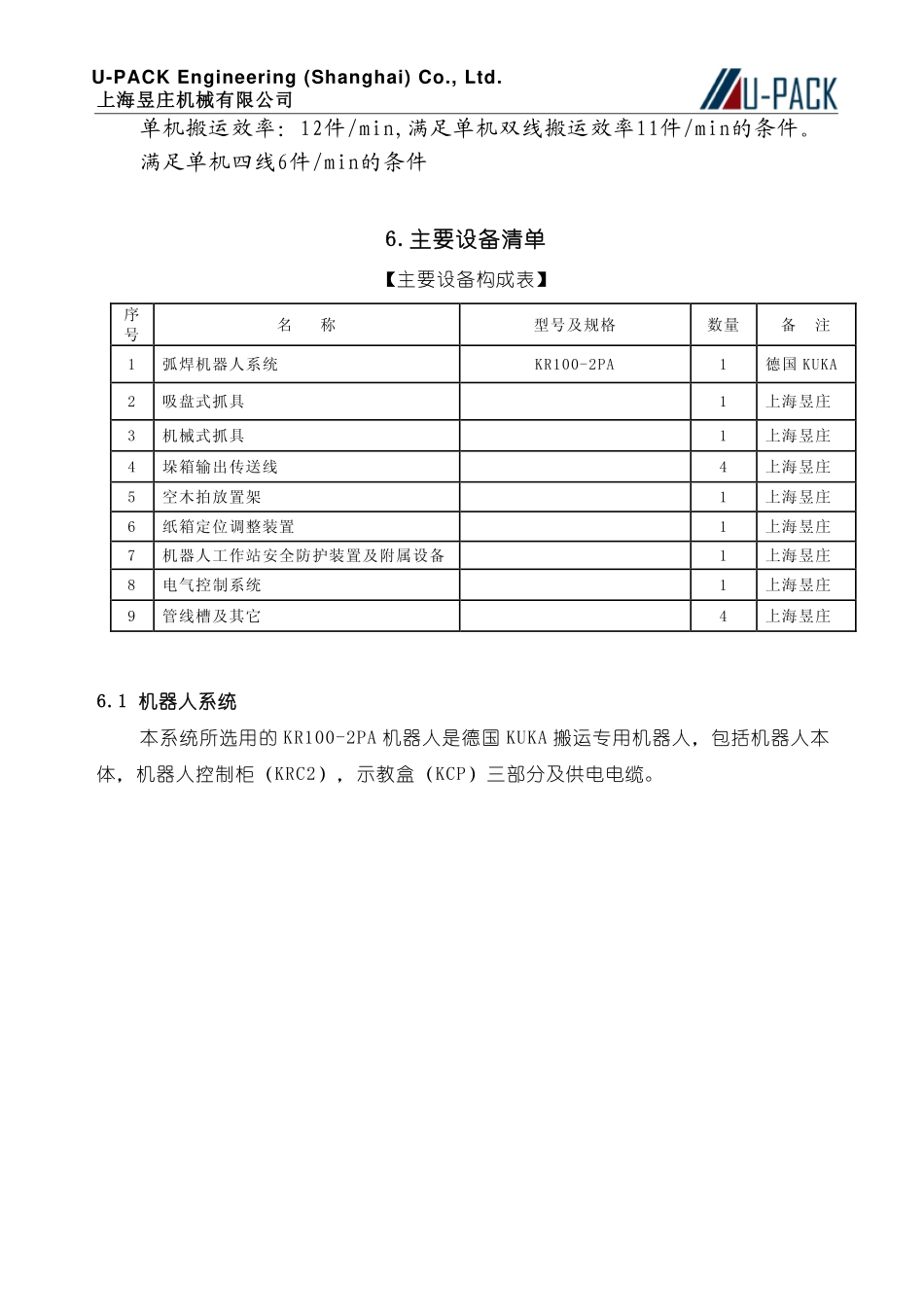 机器人码垛机搬运工作站方案说明_第3页
