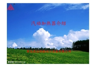 汽动加热器介绍