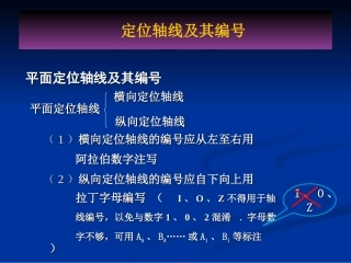 定位轴线及编号