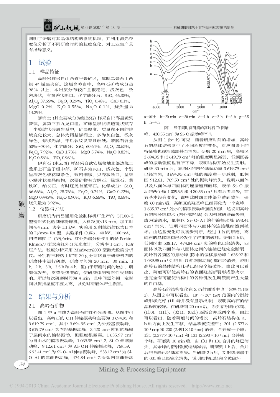 机械研磨 对 结构和粒度的影响_第2页