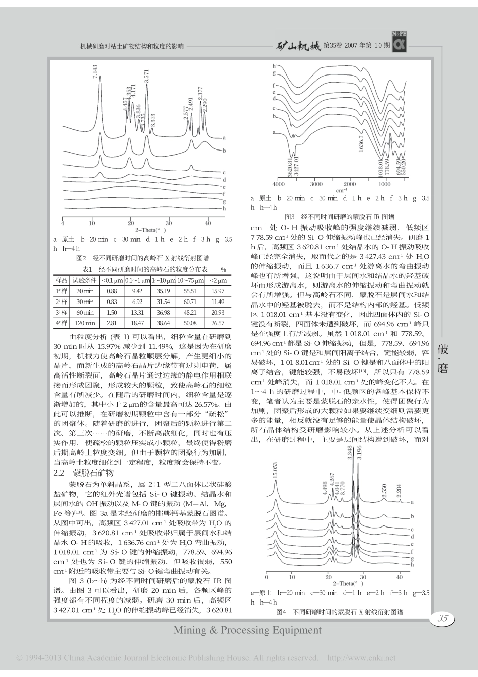 机械研磨 对 结构和粒度的影响_第3页